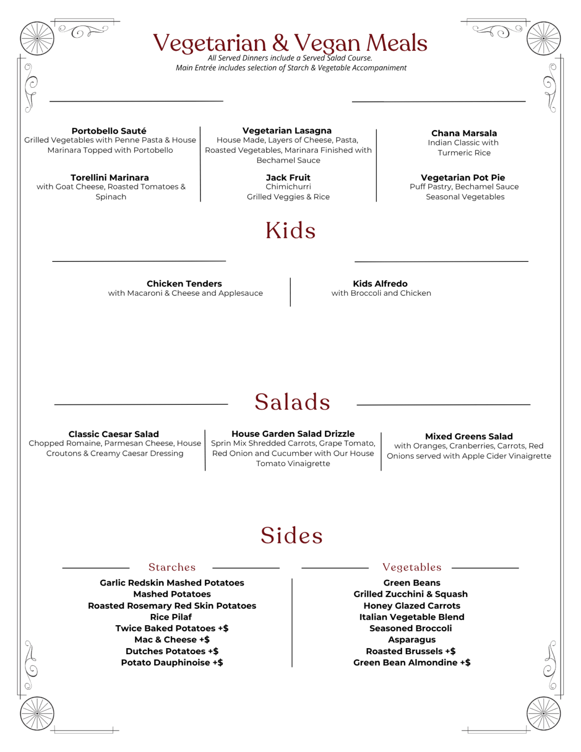 vegan sides