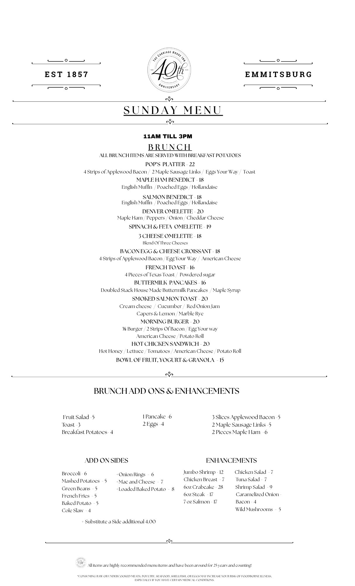 NEW SUNDAY BRUNCH 26